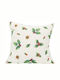 Borea Christmas Decorative Square Pillowcase 105 White 45x45pcs