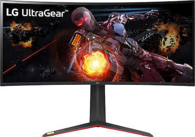 LG UltraGear 34GP950G-B Ultrawide IPS HDR Gebogen Spiele-Monitor 34" QHD 3440x1440 144Hz mit Reaktionszeit 1ms GTG