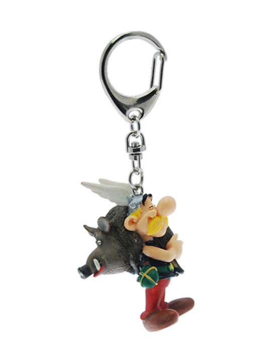 Plastoy Μπρελόκ Asterix Carrying A Boar Μαύρο