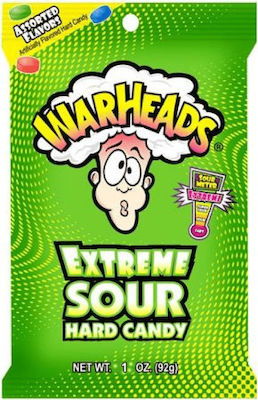 Warheads Confectionery with Extreme Sour Flavour Vegan 56gr