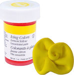 Wilton Food Colouring Paste Icing Colors Lemon Yellow Jar 28gr