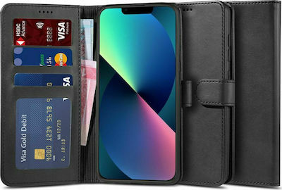 Tech-Protect Wallet Synthetisches Leder Schwarz (iPhone 13 Mini)