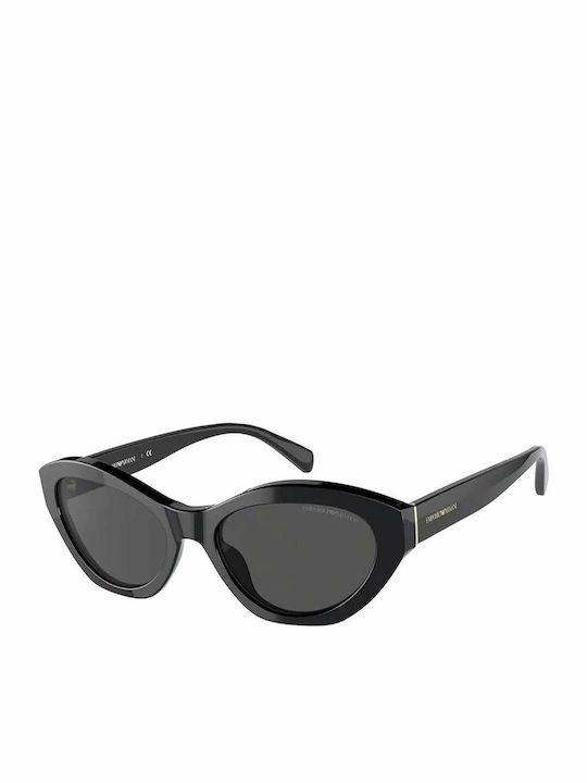 Emporio Armani Women's Sunglasses with Black Plastic Frame and Black Lens EA4172 501787