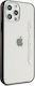 AMG Mettalic Black Edges Back Cover Σιλικόνης Διάφανο/Μαύρο (iPhone 12 Pro Max)
