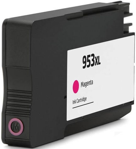 Συμβατό Μελάνι Εκτυπωτή InkJet HP 953XL F6U17AE 1600 Σελίδων Ματζέντα 1τμχ