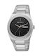 Esprit Strike 3hd Men's Watch 42mm Chronograph Battery with Silver Metal Bracelet