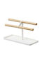 Yamazaki Wooden Jewellery Box Stand White 24x24x13.5cm