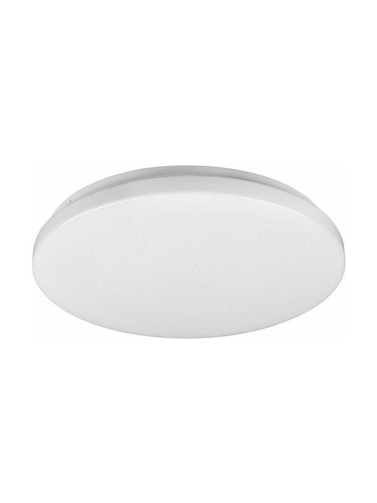 Trio Lighting Kira Classic Plastic Ceiling Light with Integrated LED 38pcs White