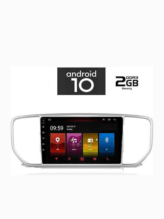 Lenovo IQ-AN X4829 Ηχοσύστημα Αυτοκινήτου για Kia Sportage (Bluetooth/USB/AUX/WiFi/GPS) με Οθόνη Αφής 9"