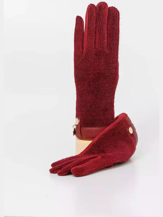 Fragola GL-05 Μπορντό Γυναικεία Γάντια