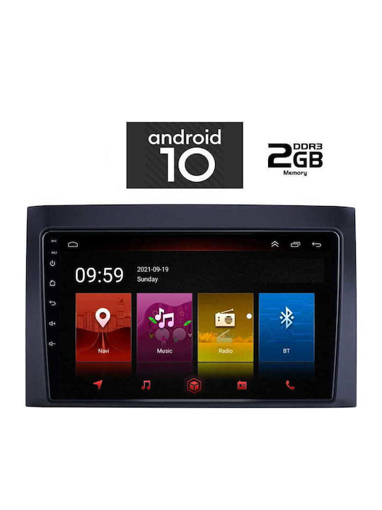 Lenovo IQ-AN X4801 Ηχοσύστημα Αυτοκινήτου για Isuzu D-Max (Bluetooth/USB/AUX/WiFi/GPS) με Οθόνη Αφής 9"