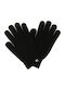 Schwarz Gestrickt Handschuhe