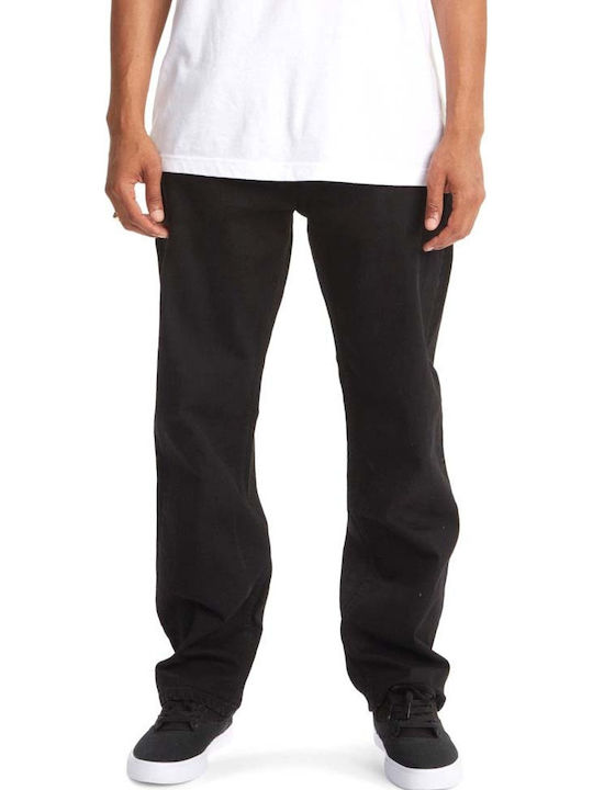 Worker Ανδρικό Παντελόνι Τζιν με Relaxed Tapered Εφαρμογή Μαύρο