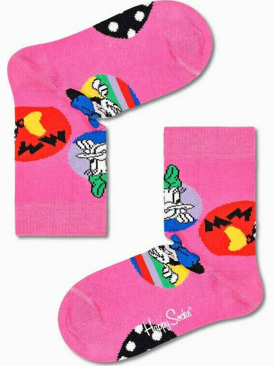 Happy Socks Παιδικές Κάλτσες Μακριές Kids Ροζ