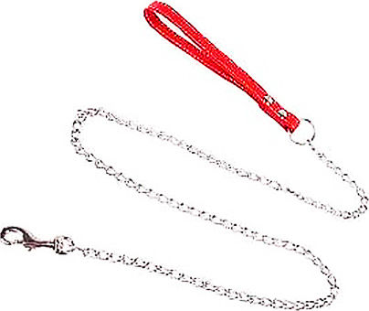 Nobleza Dog Leash/Lead Chain 14644 Red 3x120cm in Red color