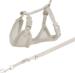 Trixie Soft Gray 10mm Strap Dog Harness for Chest Perimeter 26-34cm