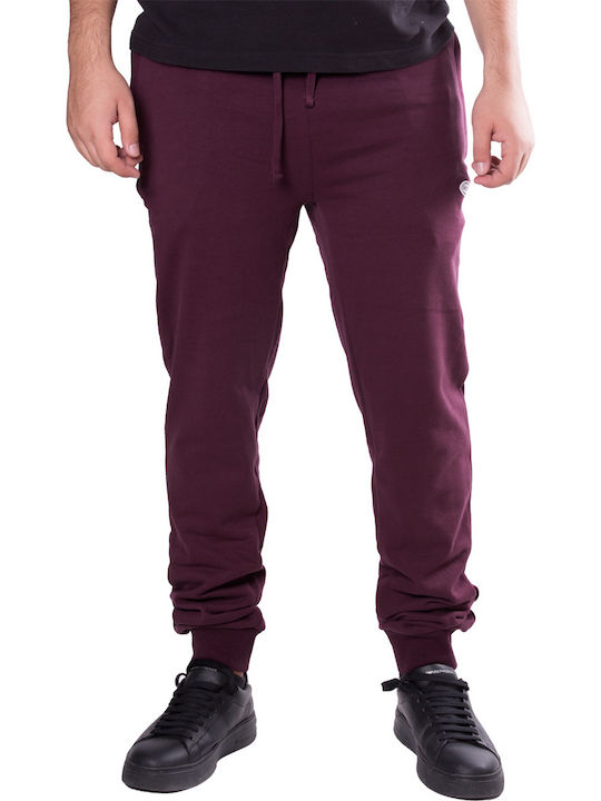 Emerson Jogginghose mit Gummizug Wine