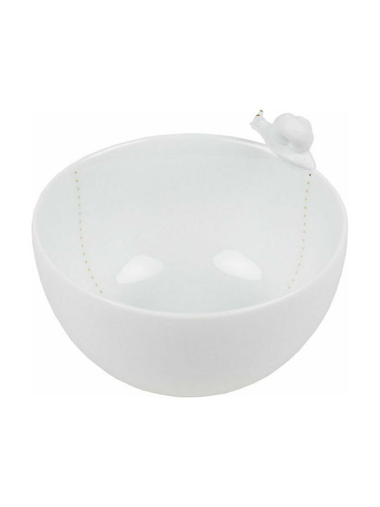 Raeder Slug Dip Serving Bowl Round made of Porcelain White with Diameter 9cm