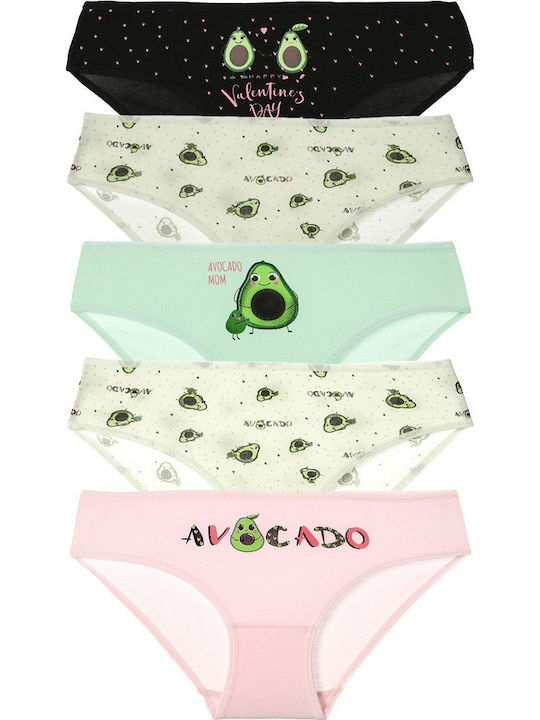 Donella Kinder-Set mit Slips Bunte 5Stück