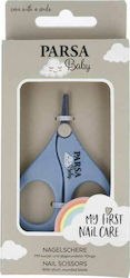 Parsa Baby Nail Scissors Blue 1pcs