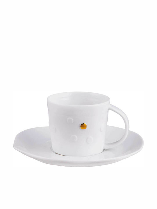 Raeder Mix & Match Cană Maro Din porțelan Alb