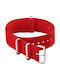 Armband NATO Premium PN2 Rot 18mm