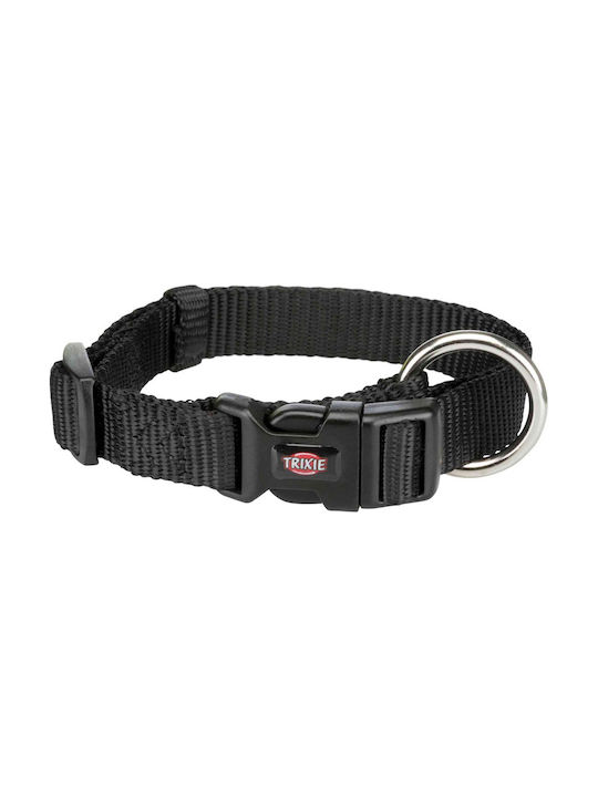 Trixie Premium Κολάρο Σκύλου σε Μαύρο χρώμα Περιλαίμιο Medium/Large 35 έως 55cm/20Mm Large / Medium