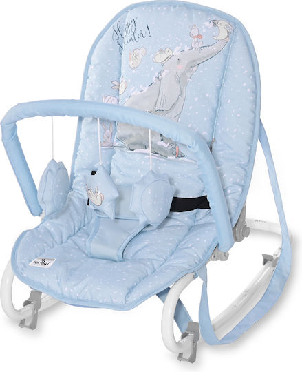 Lorelli Manual Relax pentru Bebeluși Eliza Tender Blue Fun pentru Copil până la 9kg