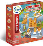 Gigo Παιχνίδι Κατασκευών Πλαστικό Kids First Robot Pet Shop για Παιδιά 5+ Ετών