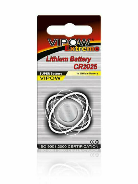 Vipow Extreme Батерия Литий За часовници CR2025 3V 1бр