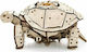 Eco Wood Art Wooden Construction Toy Mechanical Model Turtle