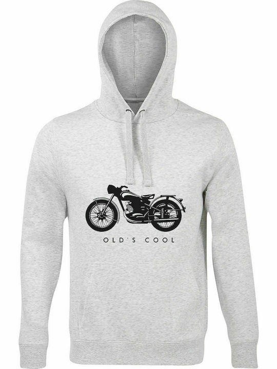 Kapuzenpulli unisex "Alt ist cool", Esche