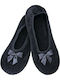 Amaryllis Slippers Closed-Toe Women's Slippers Anthracite 911-14