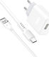 Leewello Încărcător cu Port USB-A și Cablu USB-C 18W Albς (CDQ-100 + SJX-202)