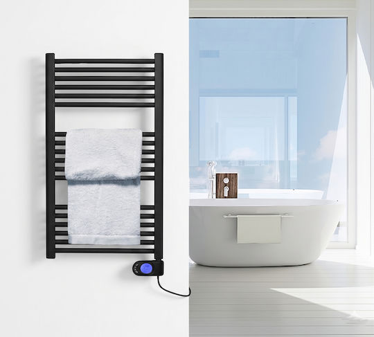 Deltacalor Electro 300 Șină electrică pentru prosoape 300W 77x50cm Negru