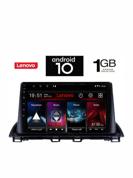 Lenovo IQ-AN X5634 Ηχοσύστημα Αυτοκινήτου για Mazda 3 (Bluetooth/USB/AUX/WiFi/GPS) με Οθόνη Αφής 9"