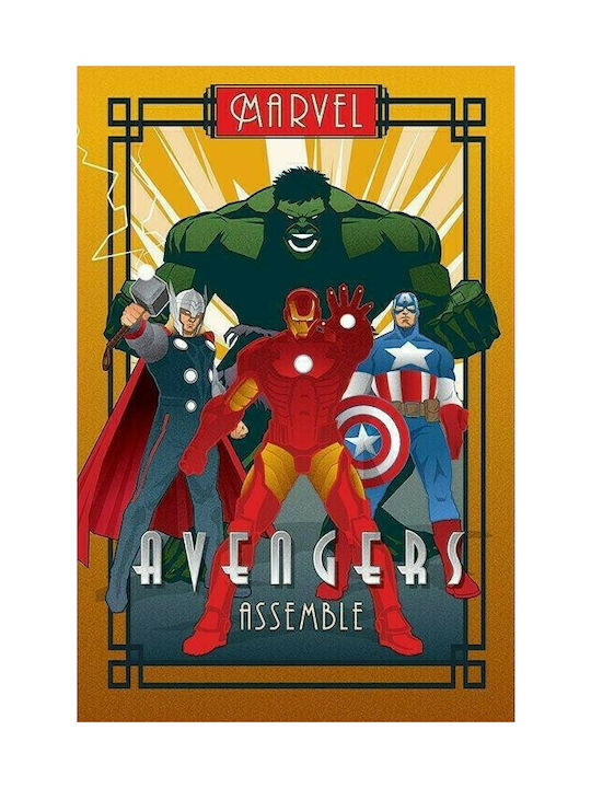 Affiche Avengers Vintage