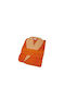 Dimcol Bathrobe Two-tone with Collar 02 Orange 450gr/m²