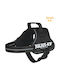Trixie Σαμαράκι Σκύλου Γιλέκο Julius K9 Powerharness Baby 1 Mini Μαύρο Small 28mm x 51 - 67cm