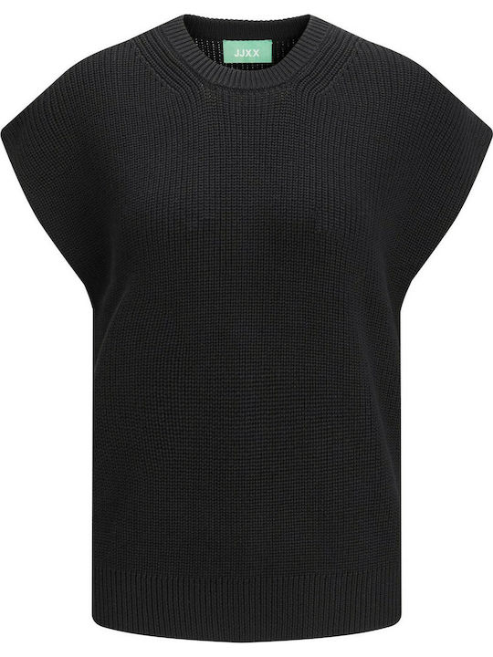 Jack & Jones Women's Sleeveless Sweater Cotton Black
