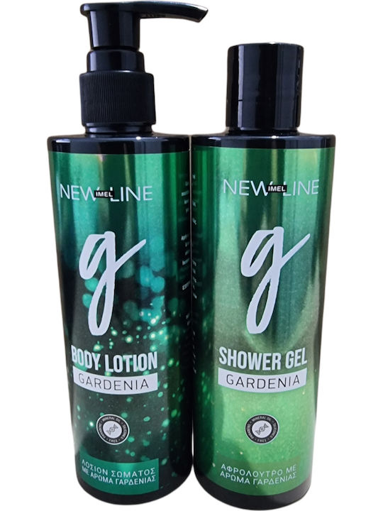 New Line Gardenia Σετ Περιποίησης για Ενυδάτωση & Καθαρισμό Σώματος