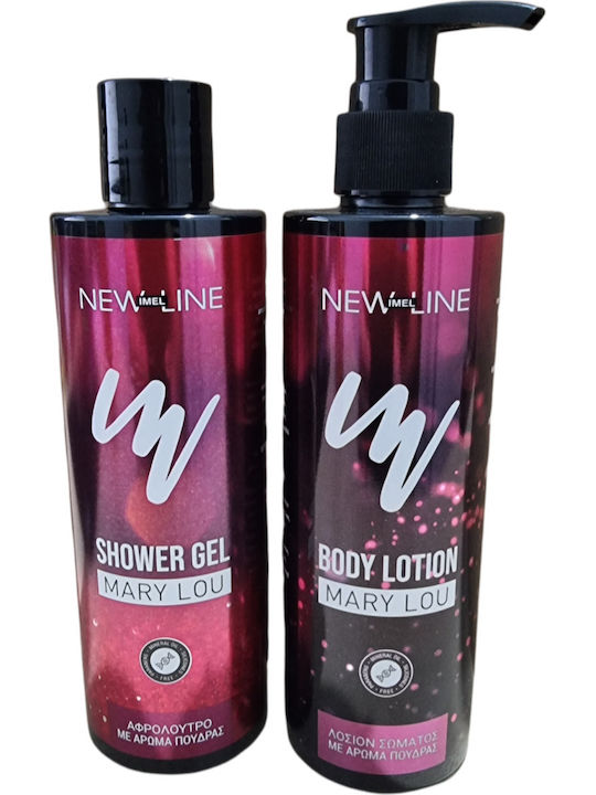 New Line Mary Lou Hautpflegeset für Feuchtigkeitsspendend & Reinigung Körperreinigung