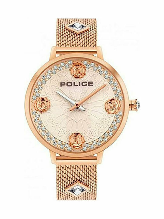Police Socotra Γυναικείο Ρολόι 36mm Μπαταρίας μ...