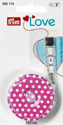 Prym Love Measuring Tape Automatic 150cm. 282714