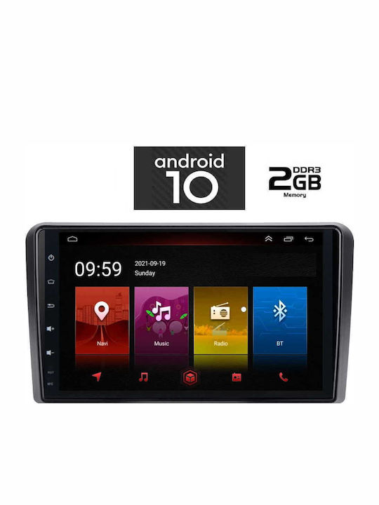 Lenovo Car-Audiosystem für Audi A7 Hummer H1 2007> (Bluetooth/USB/AUX/WiFi/GPS) mit Touchscreen 9" IQ-AN X4785_GPS