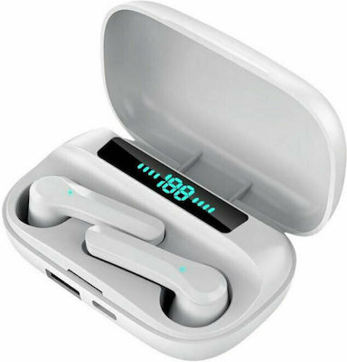 S23 Earbud Bluetooth Handsfree Headphone with Charging Case White