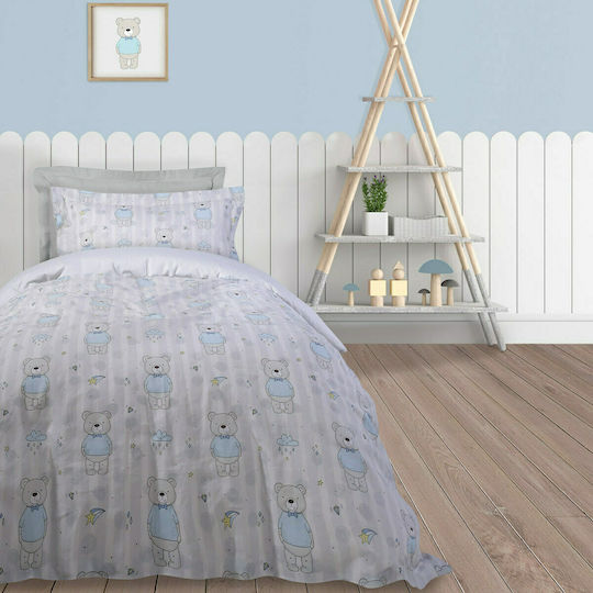 Das Home Sheet Set Single Cotton 4767 Ciel 170x260cm 3pcs