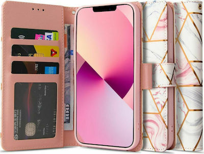 Tech-Protect Wallet Kunststoff Rosa (iPhone 13 Mini)
