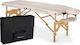 Aveno Life Aura Wooden Portable/Folding Beige Massage and Physiotherapy Bed 184x64cm