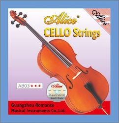 Alice Music Cello Saiten Set Kern Legierung Wicklung A803